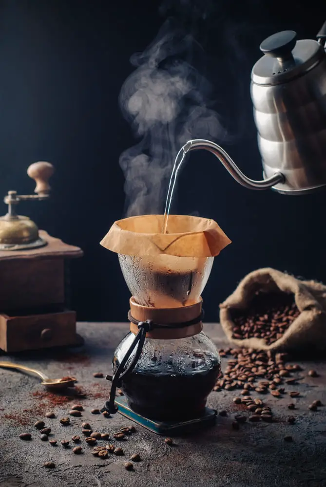 making-fresh-coffee-by-woodneck-jar